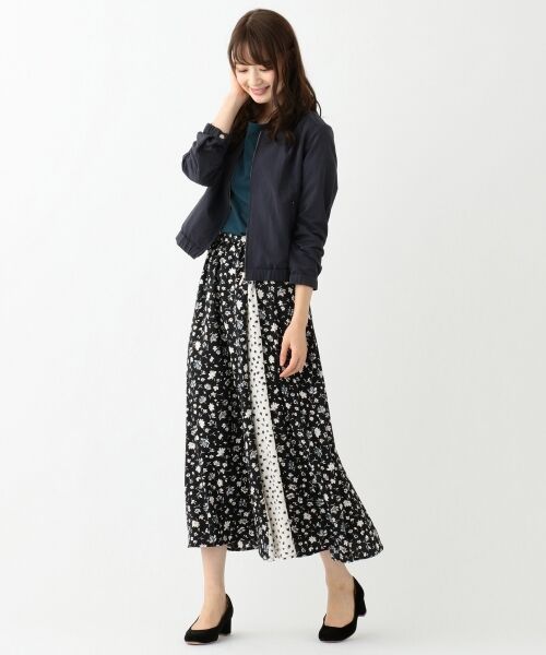 any SiS / エニィスィス ミニ・ひざ丈スカート | 【洗える】MIX pattern プリント スカート | 詳細2