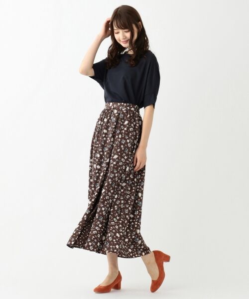 any SiS / エニィスィス ミニ・ひざ丈スカート | 【洗える】MIX pattern プリント スカート | 詳細7