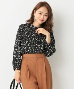 ANY SIS / エニィスィス トップス | 【洗える】シャーリングポイント ブラウス