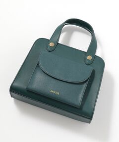 ANY SIS / エニィスィス ハンドバッグ | 【2WAY】ラウンドポケットメタル ミディバッグ