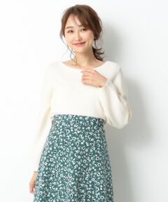 ANY SIS / エニィスィス ニット・セーター | 【洗える】オータムパフスリーブ ニット