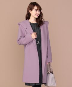 ANY SIS / エニィスィス その他アウター | 【WEB限定カラー有】フーデットソフトメルトン ロングコート