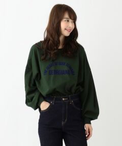 【L'aube】ロゴ ロング Tシャツ