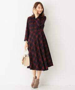 ANY SIS / エニィスィス ミニ丈・ひざ丈ワンピース | 【完全受注生産】20thアニバーサリーチェック ワンピース(ｸﾙｰ×ｲﾚﾍﾑ)