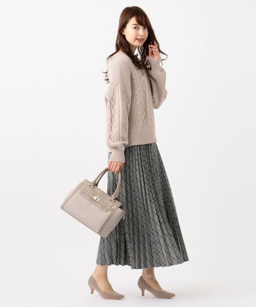 any SiS / エニィスィス ミニ・ひざ丈スカート | 【洗える】チェックプリーツロング スカート | 詳細5