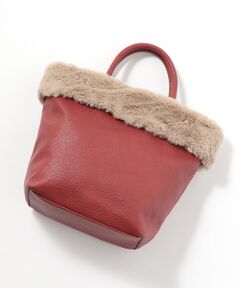 ANY SIS / エニィスィス ショルダーバッグ | 【2WAY】フェミニンライクファー２WAYトート