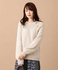 ANY SIS / エニィスィス ニット・セーター | 【洗える】MIXヤーン ニット