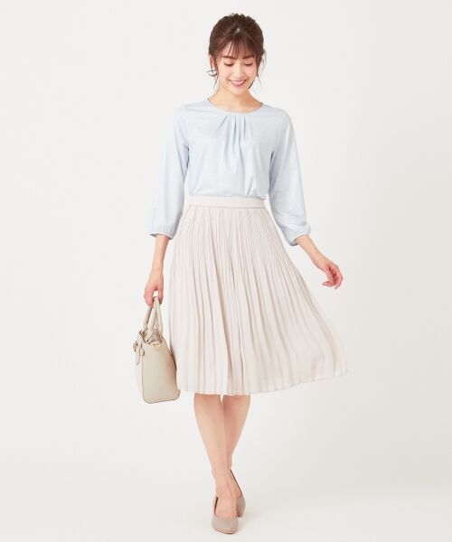 any SiS / エニィスィス ミニ・ひざ丈スカート | 【洗える】フェアリージョーゼットプリーツ スカート | 詳細4