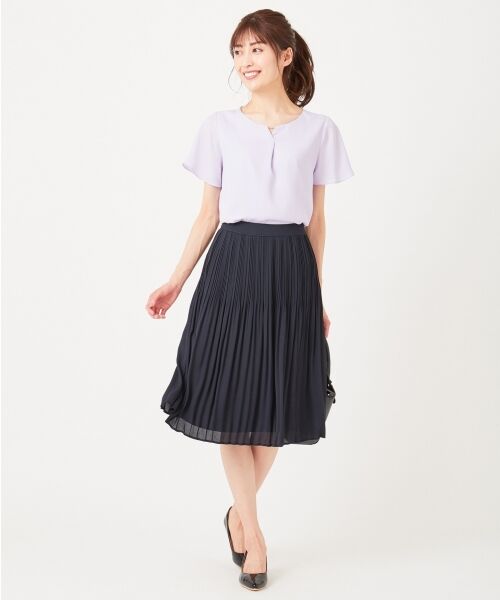 any SiS / エニィスィス ミニ・ひざ丈スカート | 【洗える】フェアリージョーゼットプリーツ スカート | 詳細10