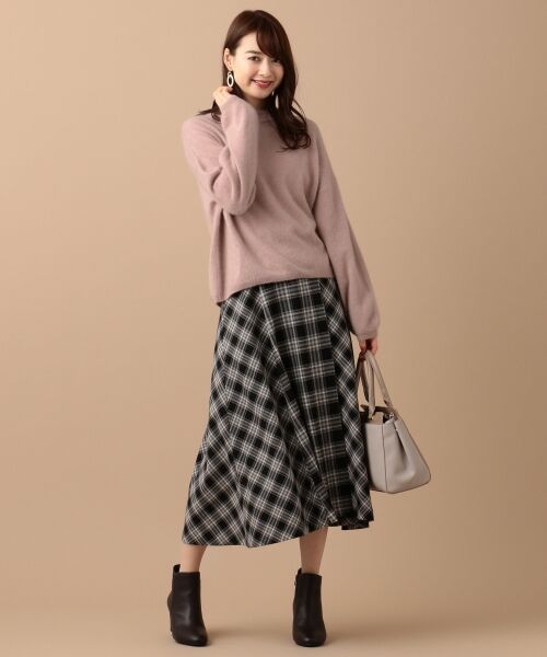 any SiS / エニィスィス ミニ・ひざ丈スカート | 【洗える】パターンチェックフレア スカート | 詳細5