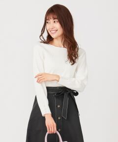 ANY SIS / エニィスィス ニット・セーター | 【洗える】イタリーヤーン クルーネック ニット