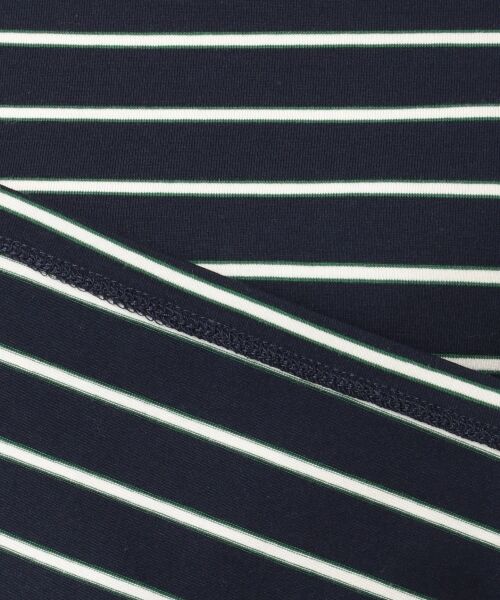 any SiS / エニィスィス Tシャツ | 【L'aube】フレンチボーダーカットソー 5分袖 | 詳細12