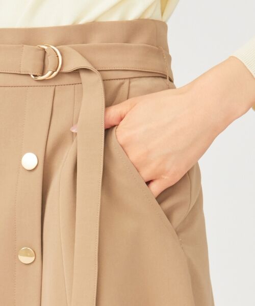 any SiS / エニィスィス ミニ・ひざ丈スカート | 【洗える】サイドボタンフレア スカート | 詳細11