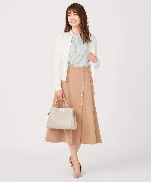 any SiS / エニィスィス ミニ・ひざ丈スカート | 【洗える】サイドボタンフレア スカート | 詳細2