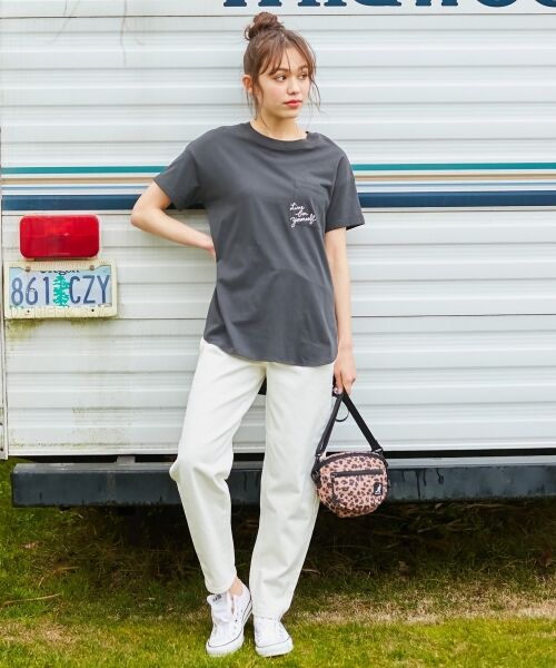 any SiS / エニィスィス Tシャツ | 【L'aube】シャツテールポケット Tシャツ | 詳細12