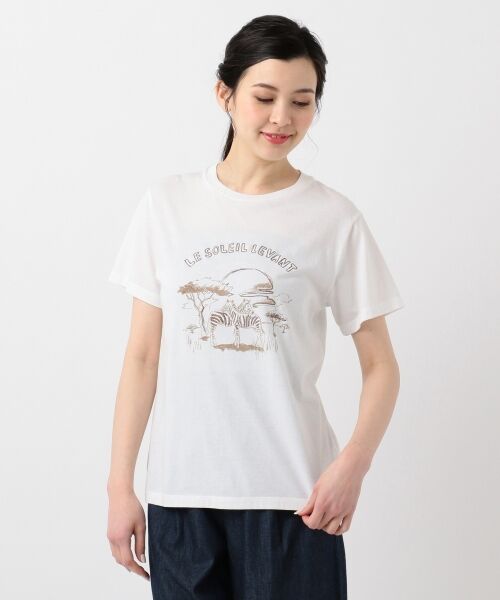 any SiS / エニィスィス Tシャツ | 【L'aube】サファリロゴ Tシャツ | 詳細5