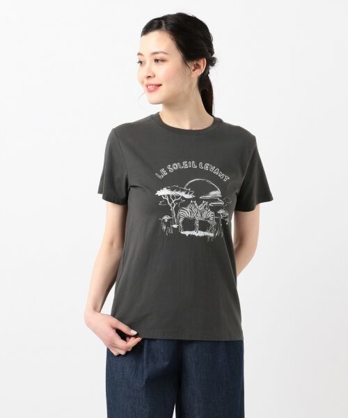 any SiS / エニィスィス Tシャツ | 【L'aube】サファリロゴ Tシャツ | 詳細16