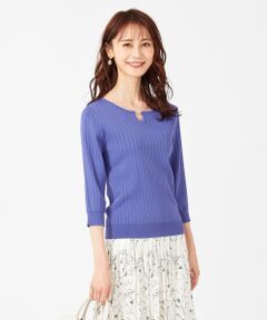 ANY SIS / エニィスィス ニット・セーター | 【難波蘭さん監修】パーソナルカラーメタルパーツリブ ニット