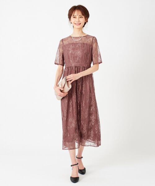 any SiS / エニィスィス ドレス | 【洗える】エアリーチュールレース ドレス | 詳細2