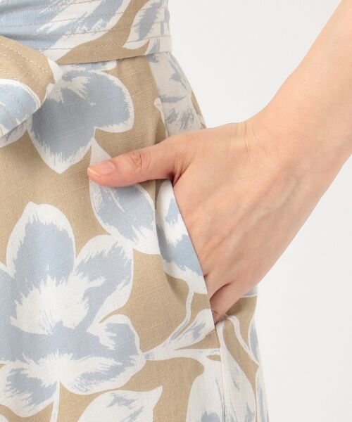 any SiS / エニィスィス ミニ・ひざ丈スカート | 【洗える】エキゾチックフラワープリント スカート | 詳細11