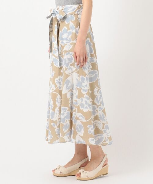 any SiS / エニィスィス ミニ・ひざ丈スカート | 【洗える】エキゾチックフラワープリント スカート | 詳細4