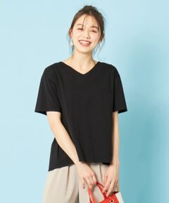 【汗ジミが目立ちにくい】サラコントロールジャージー  Aライン Tシャツ