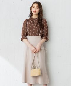 ANY SIS / エニィスィス セットアップ | 【2SET】サスペンダー付きマーメイドスカートセット ワンピース