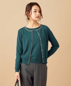 ANY SIS / エニィスィス カーディガン・ボレロ | 【洗える】ラインポイント カーディガン