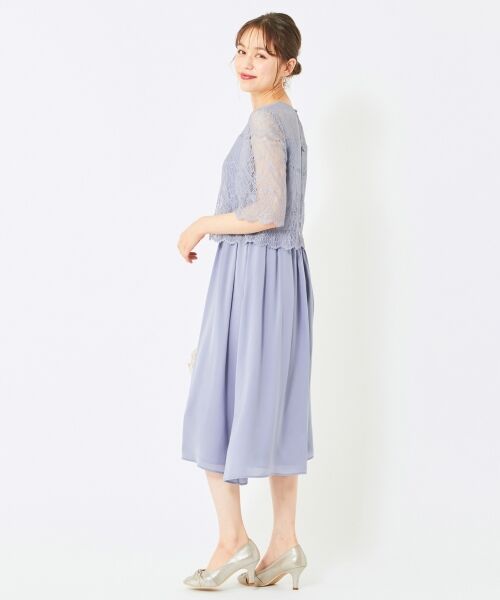 any SiS / エニィスィス ドレス | 【洗える】チュールレースフレア ドレス | 詳細2