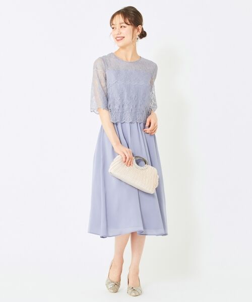 any SiS / エニィスィス ドレス | 【洗える】チュールレースフレア ドレス | 詳細3