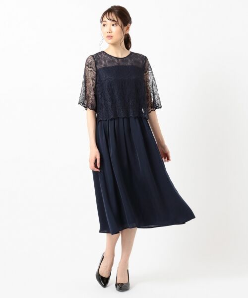 any SiS / エニィスィス ドレス | 【洗える】チュールレースフレア ドレス | 詳細17