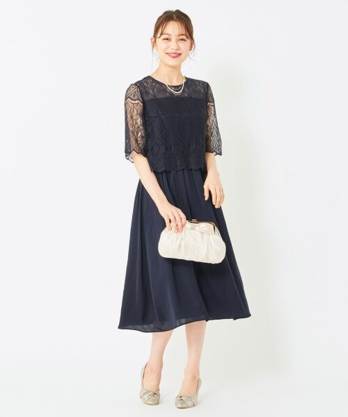 any SiS / エニィスィス ドレス | 【洗える】チュールレースフレア ドレス | 詳細14