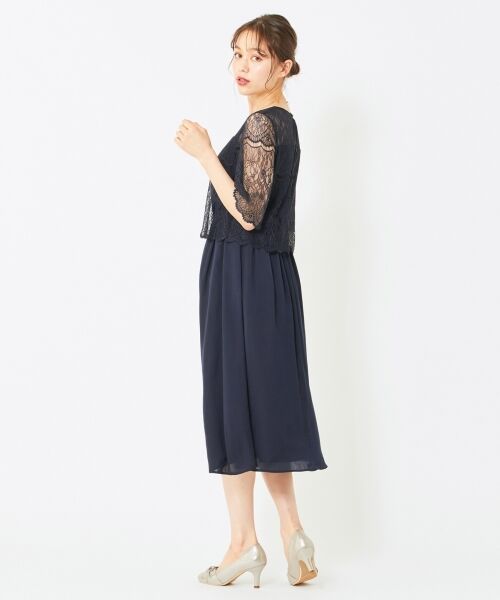 any SiS / エニィスィス ドレス | 【洗える】チュールレースフレア ドレス | 詳細15