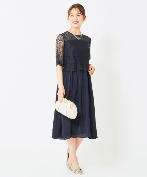 any SiS / エニィスィス ドレス | 【洗える】チュールレースフレア ドレス | 詳細16