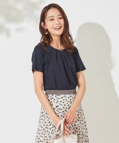 【UVケア】コンフォートモダールベーシック クルーネック Tシャツ