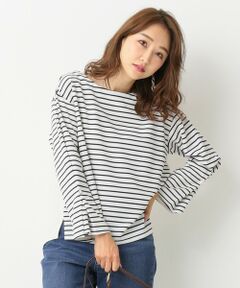 ANY SIS / エニィスィス カットソー | 【洗える】ボーダーコンビ トップス