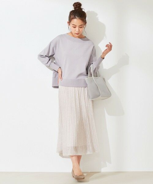 any SiS / エニィスィス ミニ・ひざ丈スカート | 【洗える】刺繍風ミニフラワープリント スカート | 詳細2