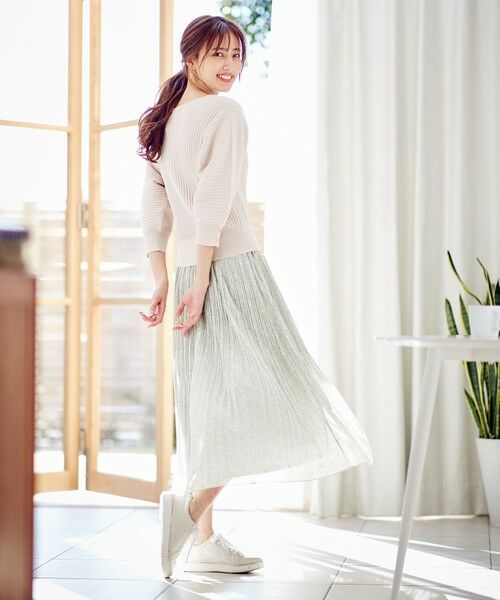 any SiS / エニィスィス ミニ・ひざ丈スカート | 【洗える】刺繍風ミニフラワープリント スカート | 詳細5