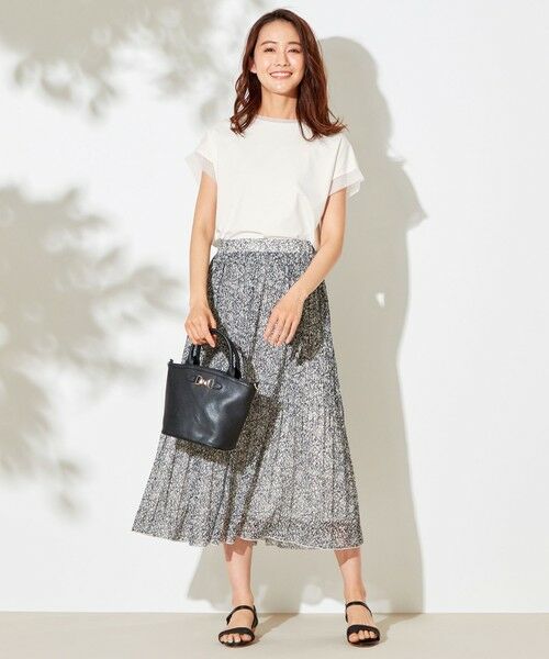 any SiS / エニィスィス ミニ・ひざ丈スカート | 【洗える】刺繍風ミニフラワープリント スカート | 詳細18