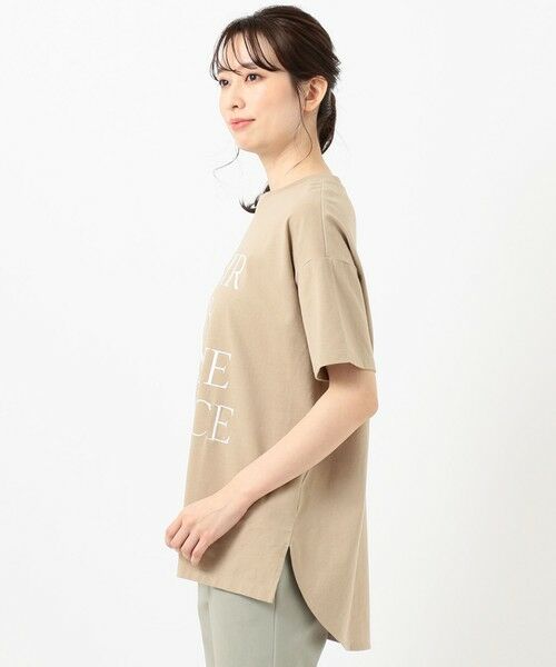 any SiS / エニィスィス カットソー | 【L'aube】BIGロゴ Tシャツ | 詳細7