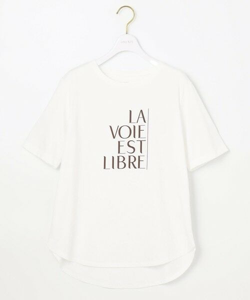 any SiS / エニィスィス カットソー | 【UVケア】グラフィックロゴ Tシャツ | 詳細3