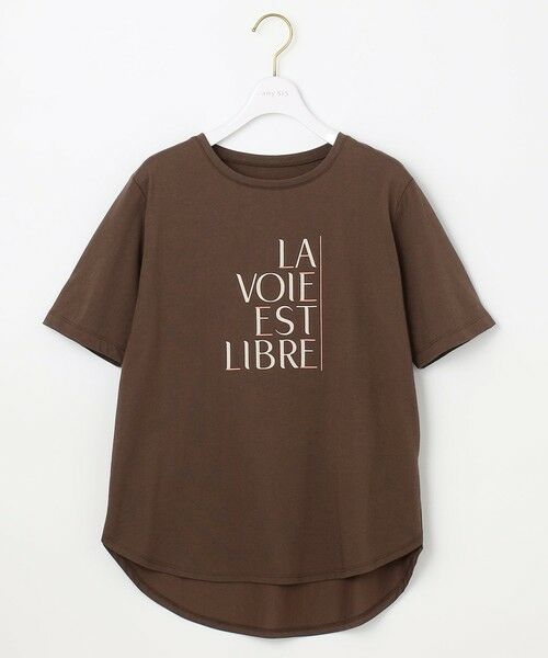 any SiS / エニィスィス カットソー | 【UVケア】グラフィックロゴ Tシャツ | 詳細6