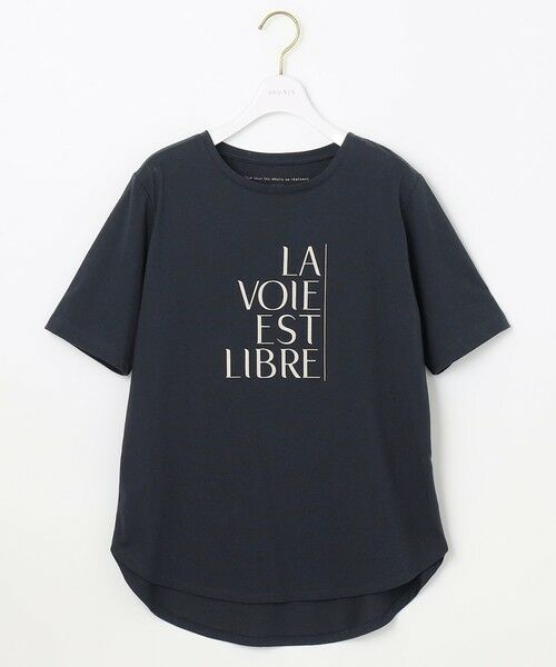 any SiS / エニィスィス カットソー | 【UVケア】グラフィックロゴ Tシャツ | 詳細9