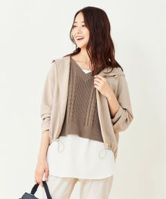 ANY SIS / エニィスィス カットソー | レイヤードシャツタンク カットソー