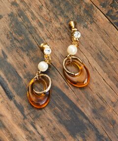 ANY SIS / エニィスィス ピアス・イヤリング | 【美人百花11月号掲載】オーバルパール調 イヤリング