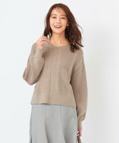 ANY SIS / エニィスィス ニット・セーター | 【静電気/毛玉防止】パチッとしにくい！スフレタッチVネック ニット