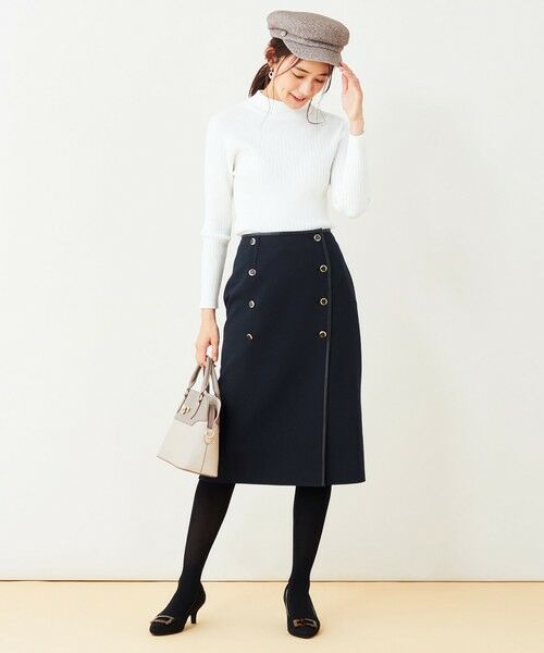 any SiS / エニィスィス ミニ・ひざ丈スカート | 【2WAY】パイピングリバーシブル スカート | 詳細3