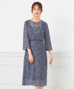 ANY SIS / エニィスィス ドレス | 【洗える】総レース ワンピース