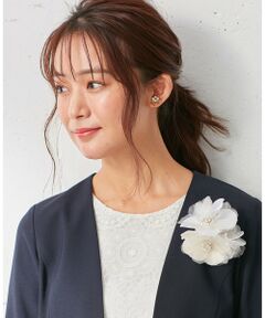 ANY SIS / エニィスィス ブローチ・コサージュ | ツインレースフラワー コサージュ