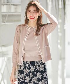 ANY SIS / エニィスィス ニット・セーター | 【2SET】バイカラーツイン ニット